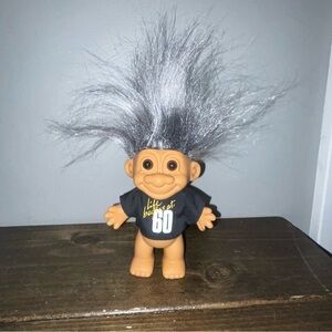 Vintage Russ โAged to Perfectionโ Troll Doll Gray Hair